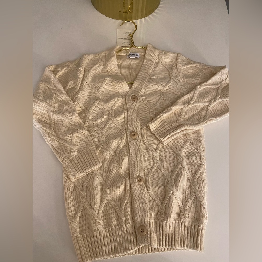 Brand New Youth Uniswx This Knit Cardigan